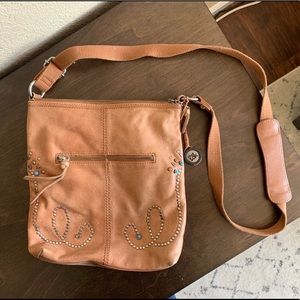 The Sak Leather Crossbody Bag
